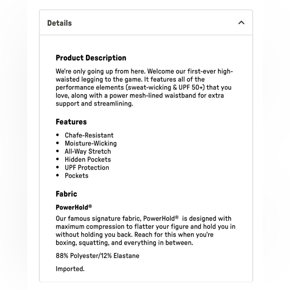 Define Powerhold High-Waisted Legging - image 3
